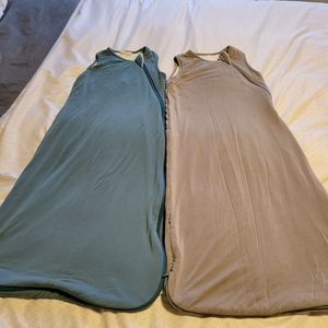 Kyte Baby Bundle 6-18 Months 1.0 TOG Sleep Sacks Gray & Teal Green